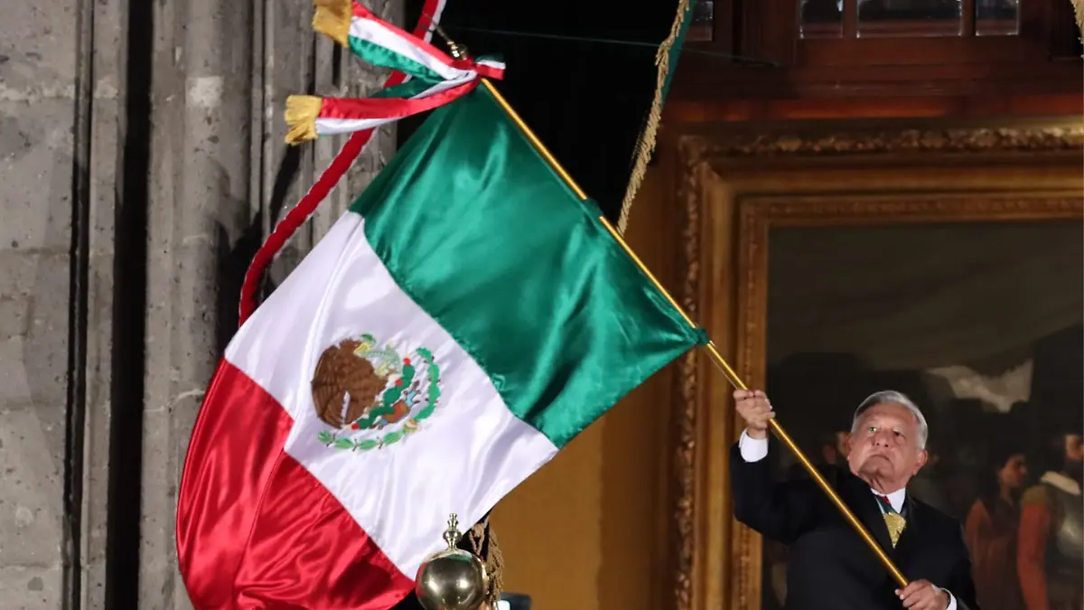 AMLO celebra su último grito de independencia